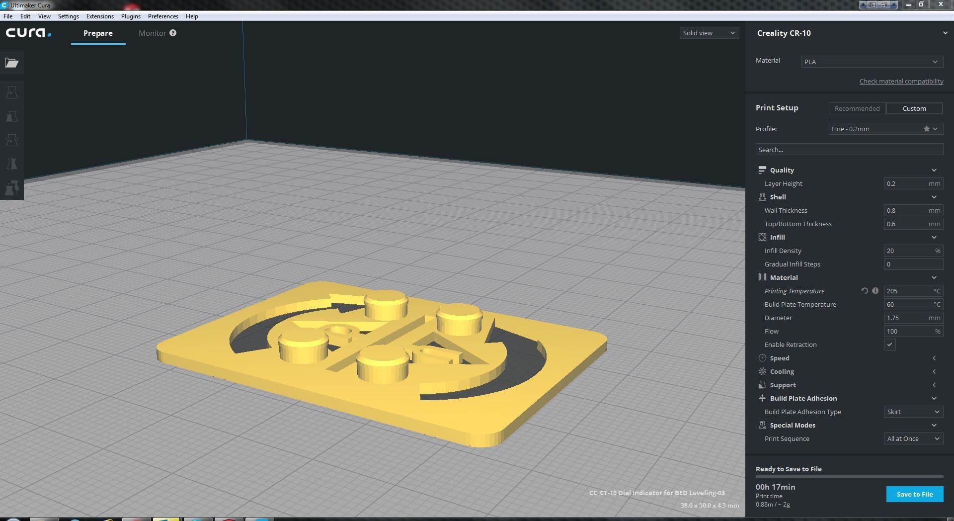 STLDatei CR10 Dial Indicator for BED Leveling kostenlos・3Ddruckbare